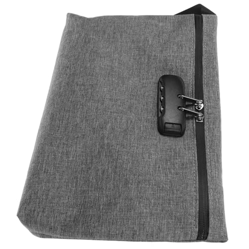Beaupretty Kleine Geldtasche mit Zahlenschloss Abschließbarer Geldbeutel Wasserabweisendem Material Grau für Büro und Reisen Sichere Aufbewahrung von Wertsachen Beaupretty Kleine Geldtasche mit Zahlenschloss Abschließbarer Geldbeutel Wasserabweisendem Material Grau für Büro und Reisen Sichere Aufbewahrung von Wertsachen von Beaupretty