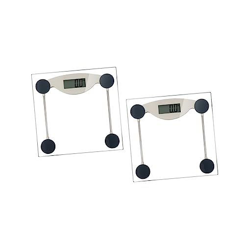 Beaupretty LCD Körperwaage aus Hochwertigem Gehärtetem Präzise Digitale Badezimmerwaage Transparente Quadratische Elektronikwaage mit Genauigkeit zur Gewichtskontrolle Beaupretty LCD Körperwaage aus Hochwertigem Gehärtetem Präzise Digitale Badezimmerwaage Transparente Quadratische Elektronikwaage mit Genauigkeit zur Gewichtskontrolle von Beaupretty