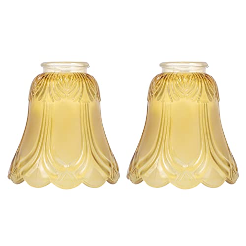 Beaupretty Lampe Ersatzglas Lampenglas Kugel Glas Pendelleuchte Lampenschirm Leuchtenglas Tischlampenschirm für Pendelleuchte Wandlampe Tischlampe Deckenleuchte Stehlampe Ersatzlampenschirme 2 Stücke von Beaupretty