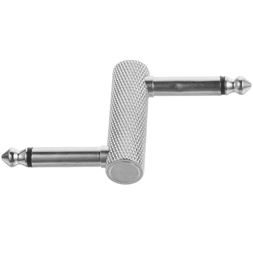Beaupretty Metal Gitarrenpedal Koppler Z Form Audio Adapter Praktischer Verbindungseffekt für Gitarreneffekte Einfache Installation Kompatibel mit Meisten Marken Robuste Metallkonstruktion von Beaupretty