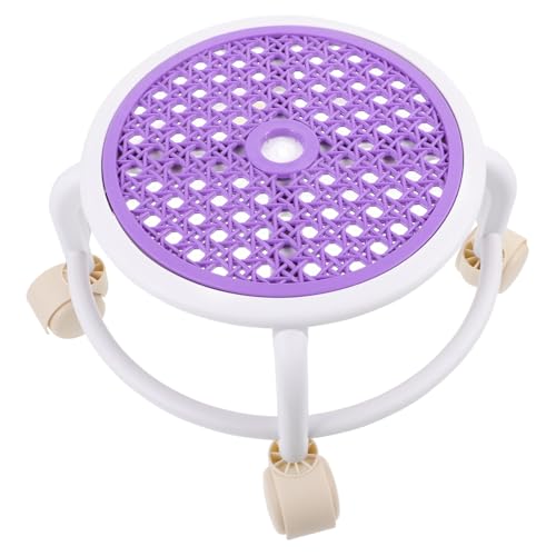 Beaupretty Niedriger Hocker mit Runder Kleiner Sitzhocker aus Leichtem Kunststoff Beweglicher Rollhocker für Pediküre und Fußstütze Vielseitig Einsetzbar für Zuhause und Salon Beaupretty Niedriger Hocker mit Runder Kleiner Sitzhocker aus Leichtem Kunststoff Beweglicher Rollhocker für Pediküre und Fußstütze Vielseitig Einsetzbar für Zuhause und Salon von Beaupretty