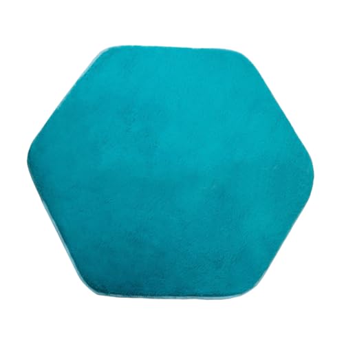 Beaupretty Plüsch Hexagon Teppichmatte Spielzelt Matte Weicher Teppich für Mädchenzimmer Kuschelige Spielmatte für Kinderzimmer Wohnzimmer und Spielräume von Beaupretty