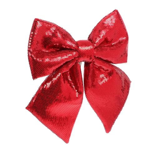 Beaupretty Rote Weihnachtsdeko Schleife mit Glitzereffekt Vielseitige Wiederverwendbare Christbaumschmuck Schleife aus PVC und Epe Schaum Festliche Partydekoration für Geschenkverpackung und Beaupretty Rote Weihnachtsdeko Schleife mit Glitzereffekt Vielseitige Wiederverwendbare Christbaumschmuck Schleife aus PVC und Epe Schaum Festliche Partydekoration für Geschenkverpackung und von Beaupretty