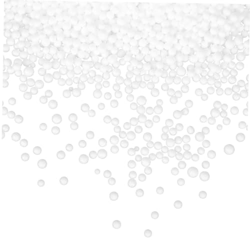 Beaupretty Schaumstofffüllung für Sitzsäcke Weiße Perlen Geruchslos Weiche Füllmaterial Kügelchen für Bequeme Sofakissen und Sitzsackfüllung von Beaupretty
