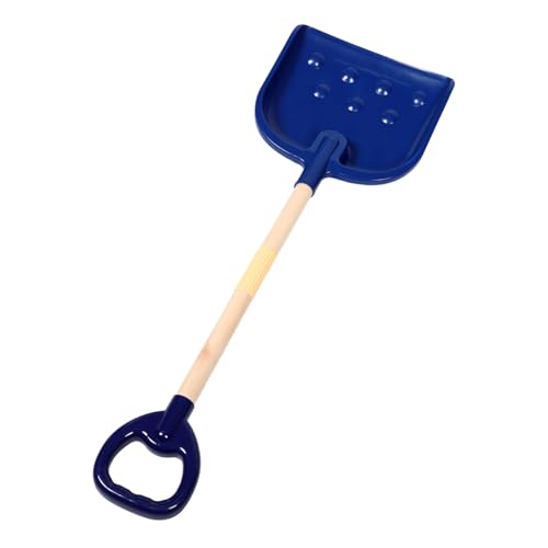 Beaupretty Schneeschaufel aus Dickem Kunststoff Robuste Sand und Gartenschaufel für Draußen Vielseitig Einsetzbar für Schnee Strand und Garten Tragbar Dunkelblau ohne Box von Beaupretty
