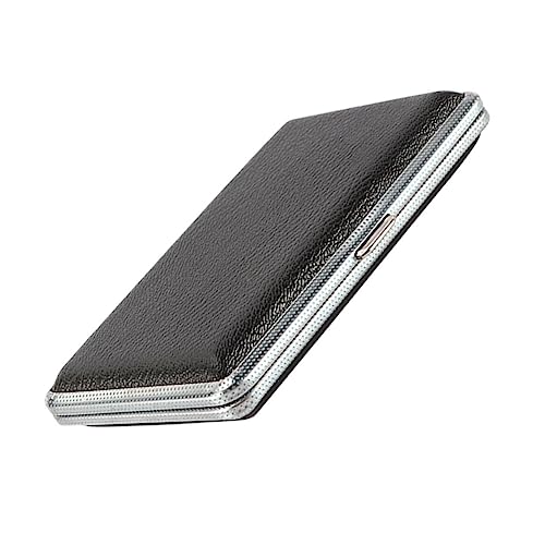 Beaupretty Tragbares Zigarettenetui Druckfestigkeit und Kunstleder Schnappverschluss Kompakt und Robust für Herren Praktisches Aufbewahrungsetui für Unterwegs Beaupretty Tragbares Zigarettenetui Druckfestigkeit und Kunstleder Schnappverschluss Kompakt und Robust für Herren Praktisches Aufbewahrungsetui für Unterwegs von Beaupretty