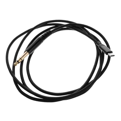 Beaupretty USB Type C zu Kabel mit Integriertem Chip für Gitarre Aufnahme Audiokabel Kompatibel mit Smartphones Laptops und Mehr Einfache Plug And Play Anwendung von Beaupretty
