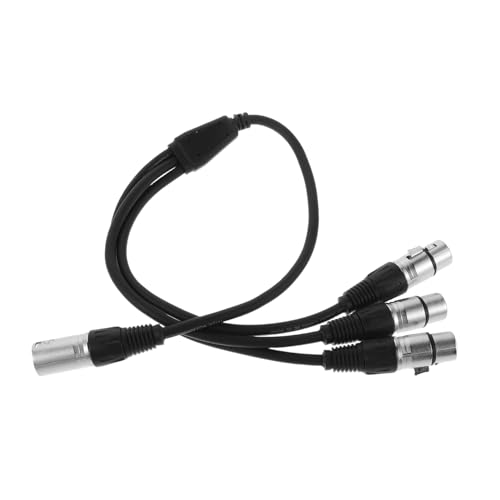 Beaupretty Xlr Audio Splitterkabel Fach Male zu Triple Female Mikrofonadapter für Professionelle Aufnahme Rauscharm Stabile Signalübertragung Kompatibel mit Vielfältigen Audiogeräten Beaupretty Xlr Audio Splitterkabel Fach Male zu Triple Female Mikrofonadapter für Professionelle Aufnahme Rauscharm Stabile Signalübertragung Kompatibel mit Vielfältigen Audiogeräten von Beaupretty