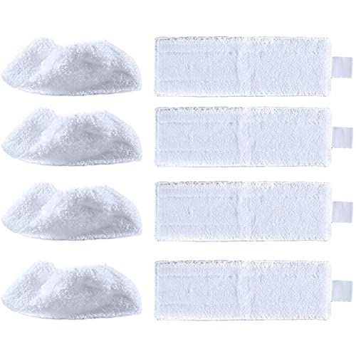 Beausoleil 8-teiliges -Set aus Mikrofaser für Wischmopps, kompatibel mit EasyFix SC 2, SC 3, SC 4, SC 5 Dampfreinigern von Beausoleil