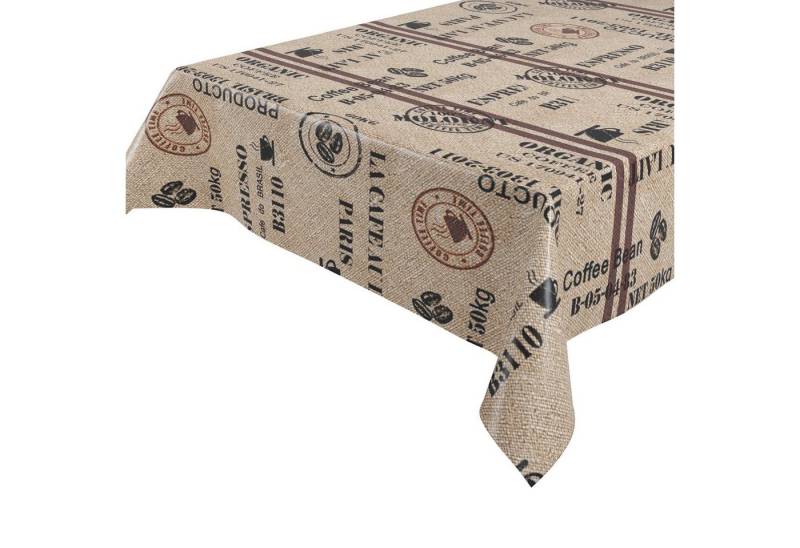 Beautex Tischdecke Wachstuchtischdecke glatt Brasil abwischbar Garten Tischdecke (1-tlg) von Beautex