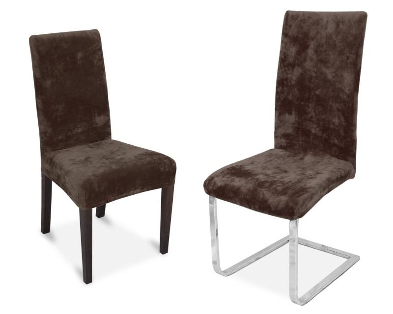 Beautex Stuhlhusse Maya Samt Mirofaser Stuhlhusse, elastische Stretch Husse Bi-Elastic Beautex Stuhlhusse Maya Samt Mirofaser Stuhlhusse, elastische Stretch Husse Bi-Elastic von Beautex