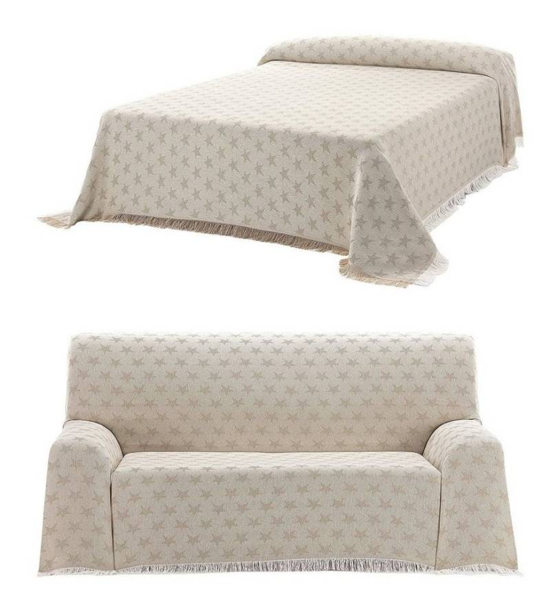 Beautex Tagesdecke Tagesdecke, Wohnzimmer Decke aus Baumwolle, Sofadecke, Bettüberwurf von Beautex