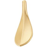 Blatt Messing Möbelknauf Gold Schubladenknauf, Zink-Legierung | 90 Mm von BeautifulBrassUK