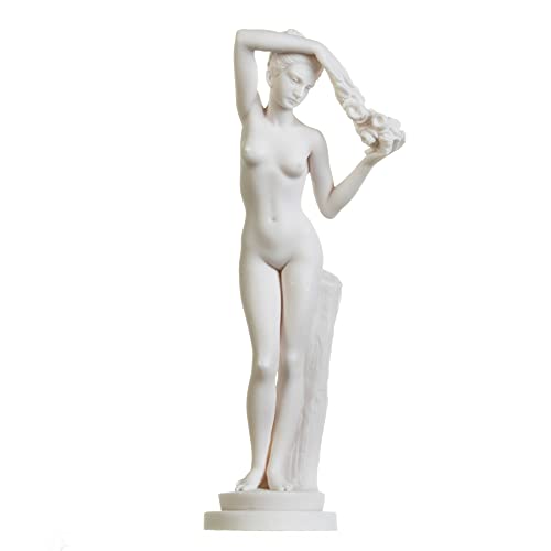 BeautifulGreekStatues Nackte Kore Göttin Griechische Mythologie Statue Figur Handgefertigte Skulptur 29 cm von BeautifulGreekStatues