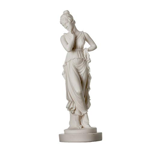 BeautifulGreekStatues Persephone Göttin der Unterwelt Frühlingszeit Blumen & Vegetation Statue 17,8 cm von BeautifulGreekStatues