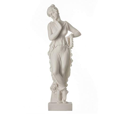 BeautifulGreekStatues Persephone Göttin der Unterwelt Frühlingszeit Blumen & Vegetation Statue 24,9 cm von BeautifulGreekStatues