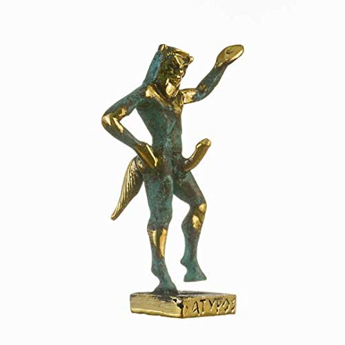 Satyr Pan Faun Handgemachtes Wachs aus massivem Bronze Erotische Skulptur Figur Penis Statue 5.5" 14cm Satyr Pan Faun Handgemachtes Wachs aus massivem Bronze Erotische Skulptur Figur Penis Statue 5.5" 14cm von BeautifulGreekStatues