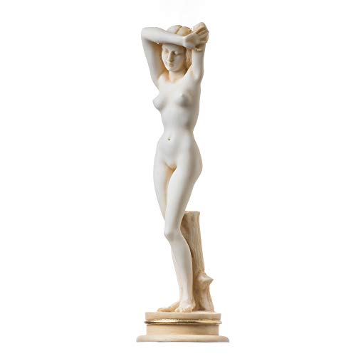 BeautifulGreekStatues Sexy nackte Frau, Aphrodite, Skulptur Einer Alabasterstatue, Gold, 24cm BeautifulGreekStatues Sexy nackte Frau, Aphrodite, Skulptur Einer Alabasterstatue, Gold, 24cm von BeautifulGreekStatues
