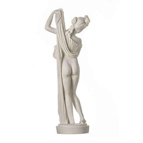 Göttin Aphrodite Kallipygos Venus Alabaster Statue griechische Skulptur Römische Skulptur 25 cm von BEAUTIFUL GREEK STATUES