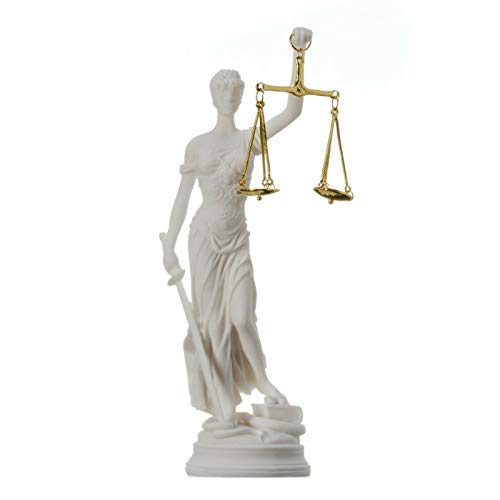 Griechische Göttin Themis Statue Figur Blinde Dame Gerechtigkeit Skulptur Anwalt Geschenk von BeautifulGreekStatues