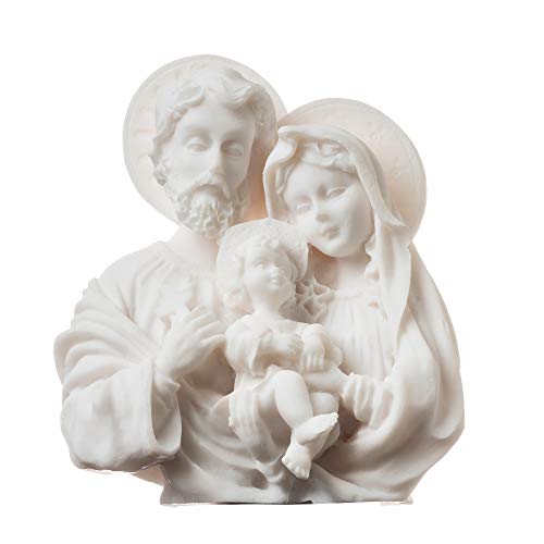 Heilige Familie Mit Dem Jungen Jesus Christus Maria Joseph Statue Figur Religiös 12 cm von BeautifulGreekStatues