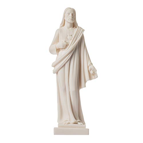 Herr Jesus Christus Statue Alabaster 25.5 cm Herr Jesus Christus Statue Alabaster 25.5 cm von BeautifulGreekStatues