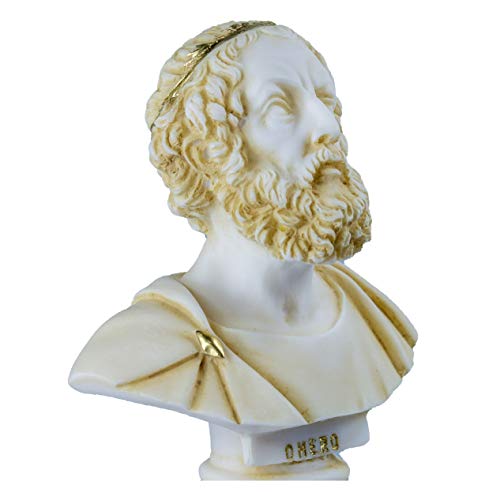 Homer Griechische Büste Skulptur Klassische Statue Antik Finish Gesicht Gold 15 cm Homer Griechische Büste Skulptur Klassische Statue Antik Finish Gesicht Gold 15 cm von BeautifulGreekStatues