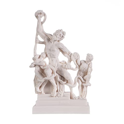 Laocoön und Seine Söhne mit Schlange Griechische Mythologie Trojan Priester Alabaster Statue 11,4 Zoll Laocoön und Seine Söhne mit Schlange Griechische Mythologie Trojan Priester Alabaster Statue 11,4 Zoll von BeautifulGreekStatues