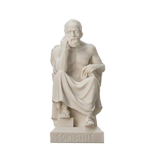 Sokrates antiken griechischen Philosophen Skulptur Statue 470-399 v. 17 cm von BeautifulGreekStatues