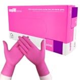 Beautiona Nitrilhandschuhe Pink Rosa 100 Stück - Grösse M von BEAUTIONA