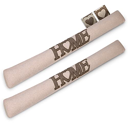 Beautissu 2er Set Zugluftstopper 100 cm lang Tuuli HE - Windstopper als Türvorleger, Haustür Rolle und Kälteschutz Luftstopper - Luftzugstopper Home Zugluft Stopper in Natur Beautissu 2er Set Zugluftstopper 100 cm lang Tuuli HE - Windstopper als Türvorleger, Haustür Rolle und Kälteschutz Luftstopper - Luftzugstopper Home Zugluft Stopper in Natur von Beautissu