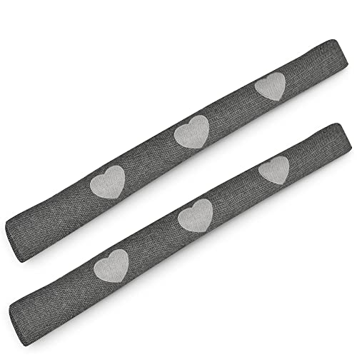 Beautissu 2er Set Zugluftstopper 100 cm lang Tuuli HR - Windstopper als Türvorleger, Haustür Rolle und Kälteschutz Luftstopper - Luftzugstopper Home Zugluft Stopper in Anthrazit Beautissu 2er Set Zugluftstopper 100 cm lang Tuuli HR - Windstopper als Türvorleger, Haustür Rolle und Kälteschutz Luftstopper - Luftzugstopper Home Zugluft Stopper in Anthrazit von Beautissu