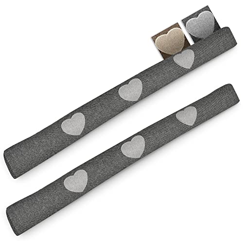 Beautissu 2er Set Zugluftstopper 120 cm lang Tuuli HR - Windstopper als Türvorleger, Haustür Rolle und Kälteschutz Luftstopper - Luftzugstopper Home Zugluft Stopper in Anthrazit Beautissu 2er Set Zugluftstopper 120 cm lang Tuuli HR - Windstopper als Türvorleger, Haustür Rolle und Kälteschutz Luftstopper - Luftzugstopper Home Zugluft Stopper in Anthrazit von Beautissu