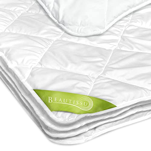 Beautissu BeauNuit SD Bettdecke 155x220 cm Sommer – Leichte Sommerdecke für Allergiker geeignet – Dünne Steppdecke Atmungsaktive Kühlende Decke Sommerdecke leicht Beautissu BeauNuit SD Bettdecke 155x220 cm Sommer – Leichte Sommerdecke für Allergiker geeignet – Dünne Steppdecke Atmungsaktive Kühlende Decke Sommerdecke leicht von Beautissu