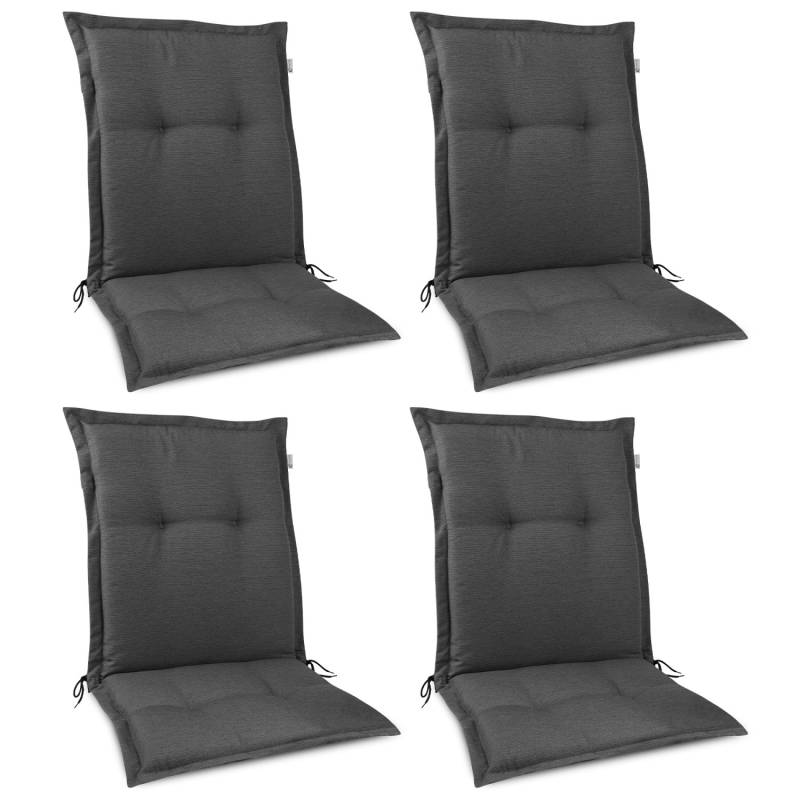Beautissu HighLux NL Niederlehner 105x50x7cm Anthrazit 4tlg von Beautissu