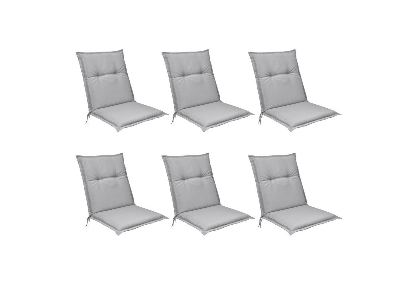 Beautissu Polsterauflage Base NL, 6er Set Niederlehner Auflage 100x50x6cm Beautissu Polsterauflage Base NL, 6er Set Niederlehner Auflage 100x50x6cm von Beautissu