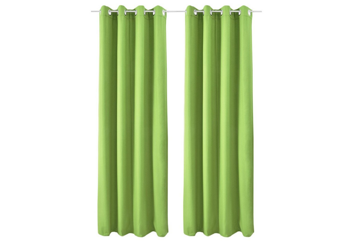 Beautissu Vorhang Amelie Luna, 2er Set Ösenschal thermo 140x245cm Beautissu Vorhang Amelie Luna, 2er Set Ösenschal thermo 140x245cm von Beautissu