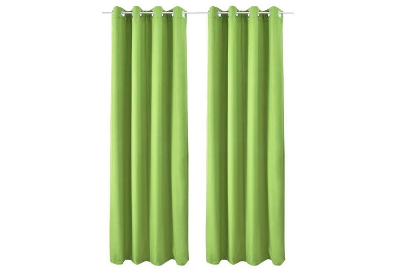 Beautissu Vorhang Amelie Luna, 2er Set Ösenschal thermo 140x245cm Beautissu Vorhang Amelie Luna, 2er Set Ösenschal thermo 140x245cm von Beautissu
