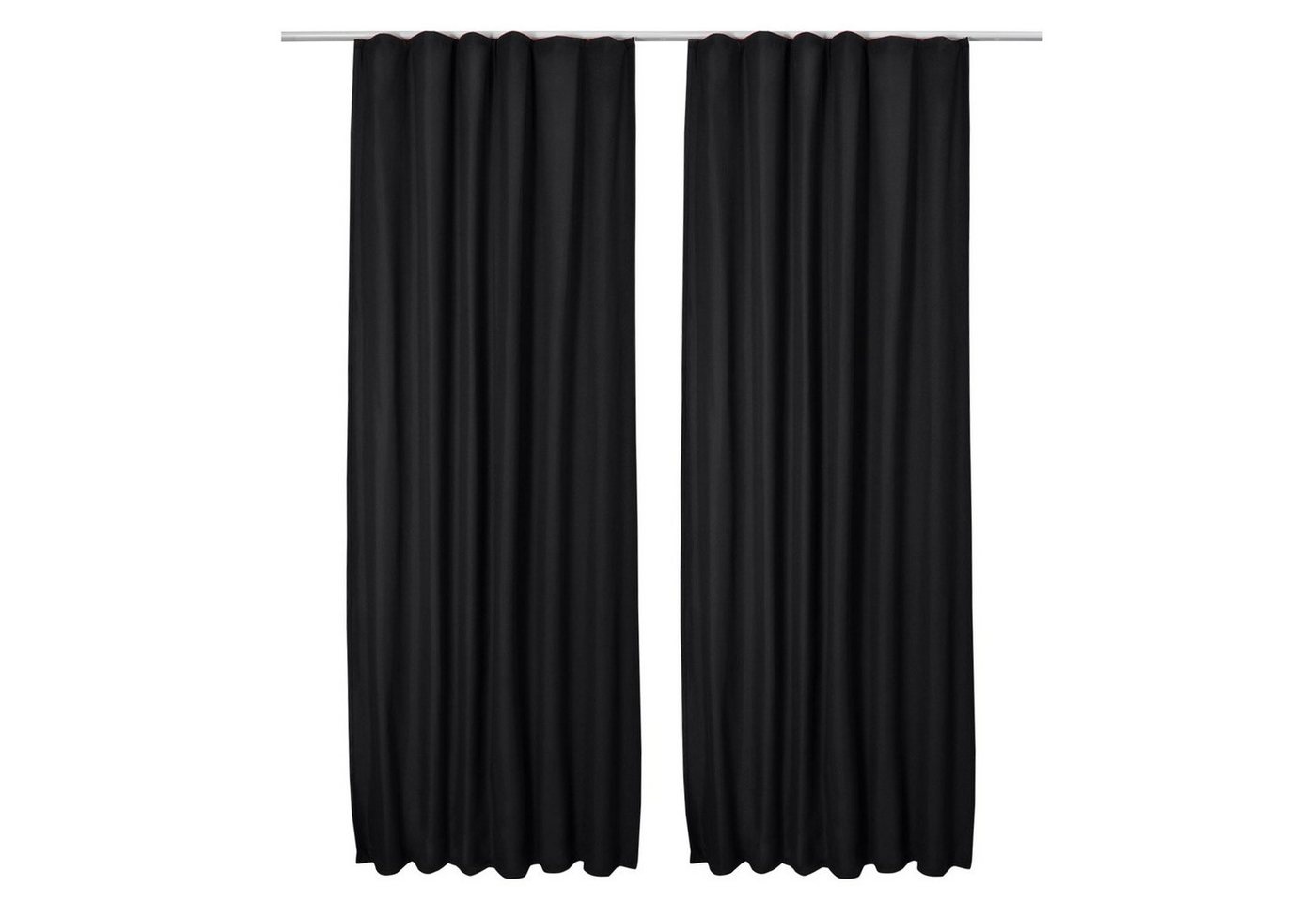 Beautissu Vorhang Amelie Luna, 2er Set Kräuselband Thermogardine 140x245cm Beautissu Vorhang Amelie Luna, 2er Set Kräuselband Thermogardine 140x245cm von Beautissu