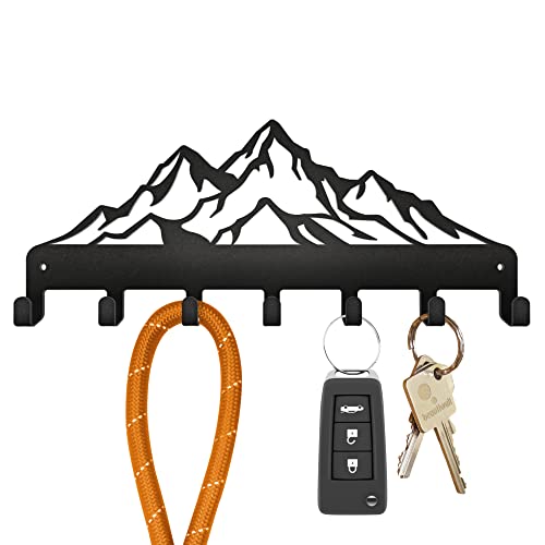 Beautiwall - Schlüsselbrett Stahl Schlüssel Aufhänger (Berge) von Beautiwall