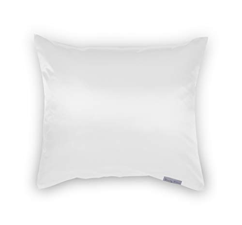 Satin Beauty Pillow White - der Satin Kissenbezug für glänzendes Haar und strahlende Haut, 60 x 70 cm (Weiss) von Beauty Pillow