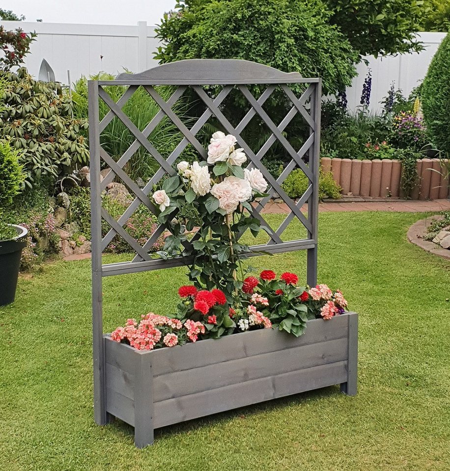 Beauty.Scouts Spalier Rankkasten "Joleen", Gartenblumenkasten, wetterfest, 110 x 32 x 140 cm von Beauty.Scouts