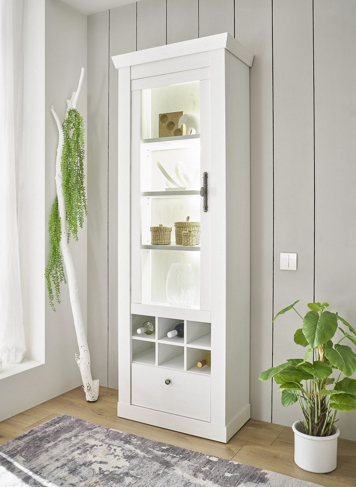 Beauty.Scouts Vitrine "Hygge" - in Pinie Weiss Dekor, 70/ 201/ 37, Esszimmer, Wohnzimmer Beauty.Scouts Vitrine "Hygge" - in Pinie Weiss Dekor, 70/ 201/ 37, Esszimmer, Wohnzimmer von Beauty.Scouts