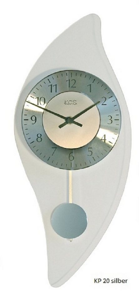 Beauty.Scouts Wanduhr Wanduhr Daniel" Quarzpendel, diamantgedrehtes Ziffernblatt, 19x43cm" von Beauty.Scouts