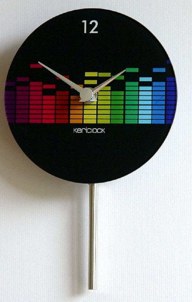 Beauty.Scouts Wanduhr Wanduhr Pendeluhr "Beats" Glas, Küche, 23x14 cm, in Schwarz Beauty.Scouts Wanduhr Wanduhr Pendeluhr "Beats" Glas, Küche, 23x14 cm, in Schwarz von Beauty.Scouts