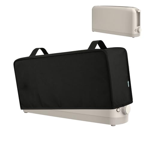 Beautyflier Staubschutz für Bella 2 Slice Slim Toaster, wasserdichte und staubdichte Nylon-Schutzhüllen für 25,4 cm langen Schlitz-Toaster, mit Griff, Aufhängegurt (nur Abdeckung) von Beautyflier
