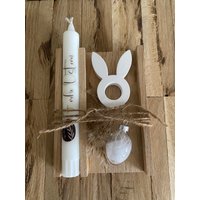 Kerzenverpackung 1Er Rohling Für Stabkerzen Zum Plotten, Lasern, Basteln Plotterrohling Holz Laserrohling Bastelrohling Holzrohling Ostern von BeautyprojectDesigns