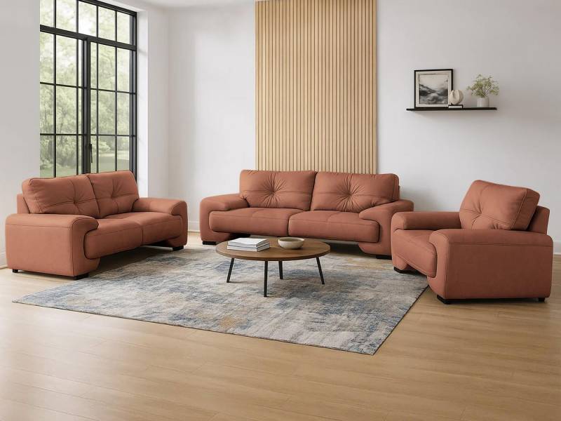 Beautysofa Big-Sofa Polstergarnitur Omega Set 3+2+1 Sofa Wohnzimmer Sofagarnitur, Modern Design Beautysofa Big-Sofa Polstergarnitur Omega Set 3+2+1 Sofa Wohnzimmer Sofagarnitur, Modern Design von Beautysofa
