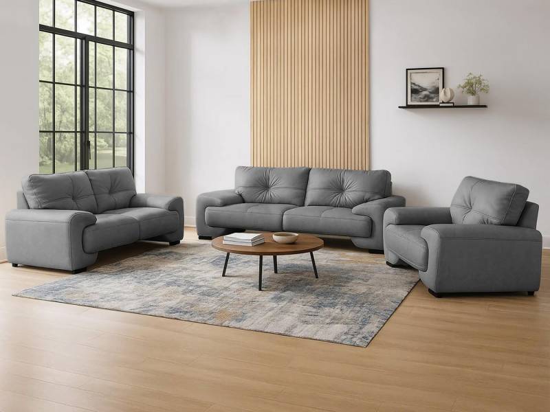 Beautysofa Big-Sofa Polstergarnitur Omega Set 3+2+1 Sofa Wohnzimmer Sofagarnitur, Modern Design Beautysofa Big-Sofa Polstergarnitur Omega Set 3+2+1 Sofa Wohnzimmer Sofagarnitur, Modern Design von Beautysofa