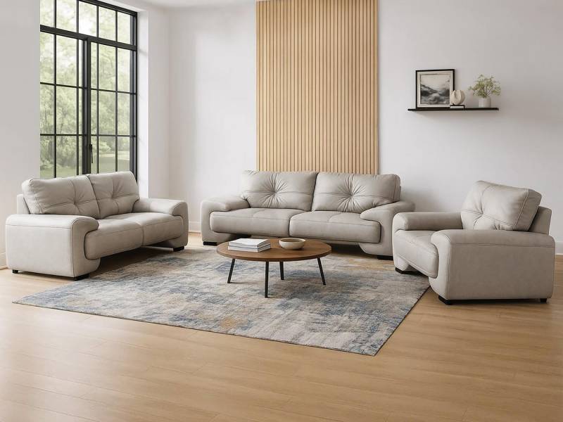 Beautysofa Big-Sofa Polstergarnitur Omega Set 3+2+1 Sofa Wohnzimmer Sofagarnitur, Modern Design Beautysofa Big-Sofa Polstergarnitur Omega Set 3+2+1 Sofa Wohnzimmer Sofagarnitur, Modern Design von Beautysofa